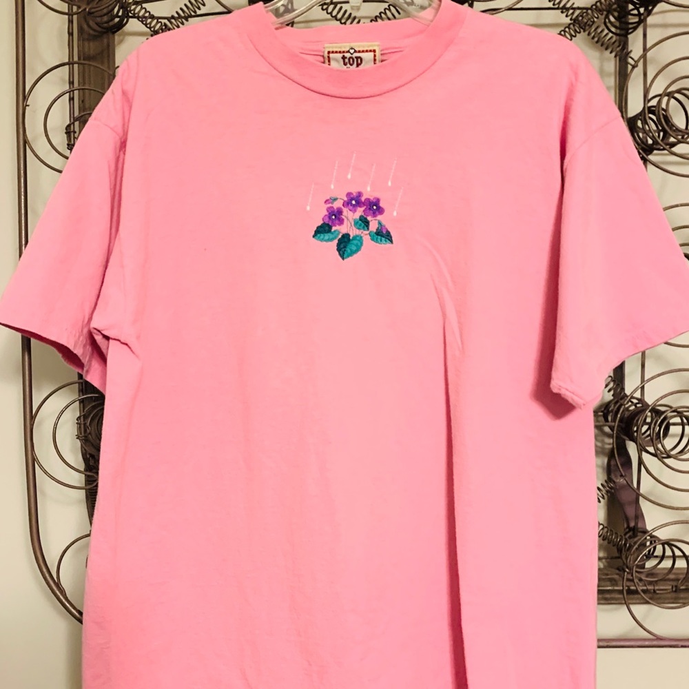 Embroidered T-shirt